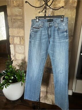 Petrol Industries Men’s Faded Blue Straight Jeans